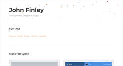 Desktop Screenshot of heyfinley.com